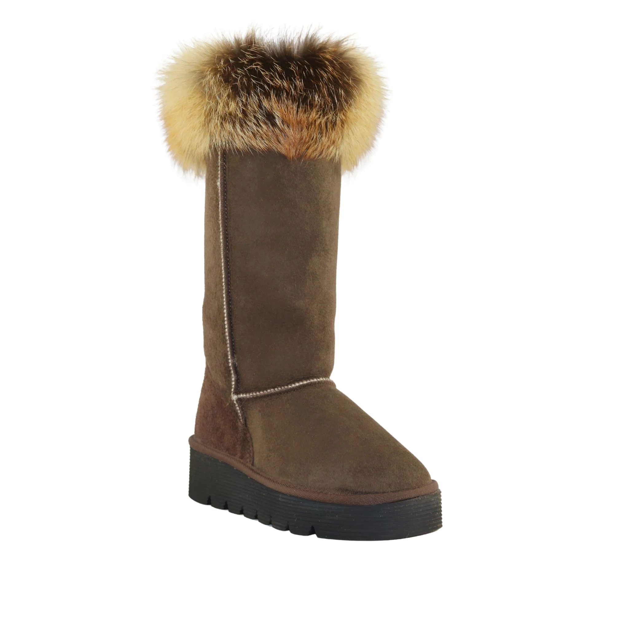 Platform Fox Long Chocolate - Image 8