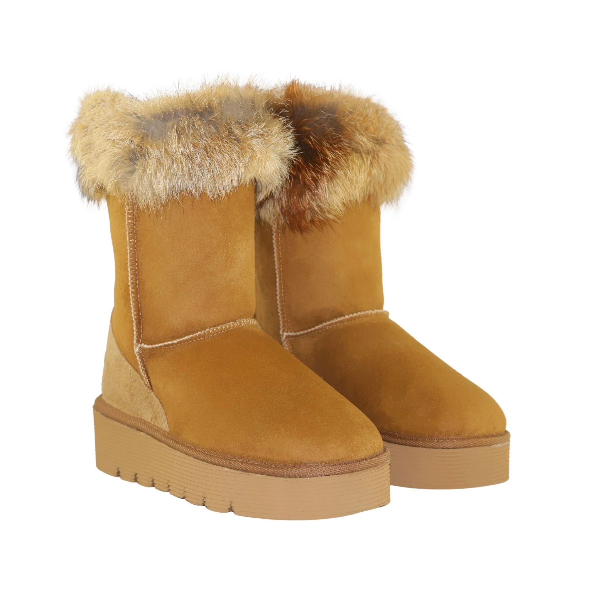 Platform Fox Short Chestnut