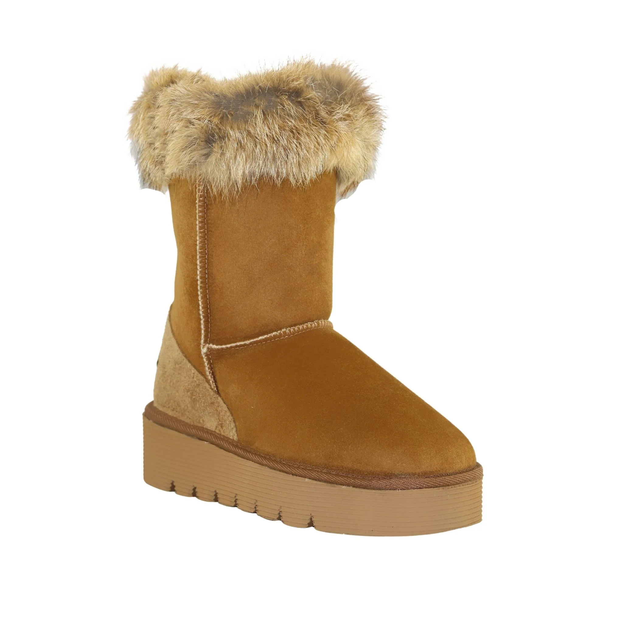 Platform Fox Short Chestnut - Image 8
